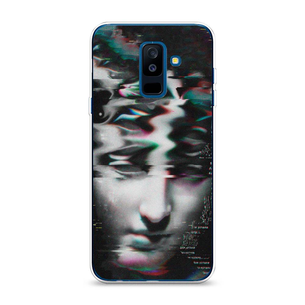 фото Чехол awog "glitch art" для samsung galaxy a6 +