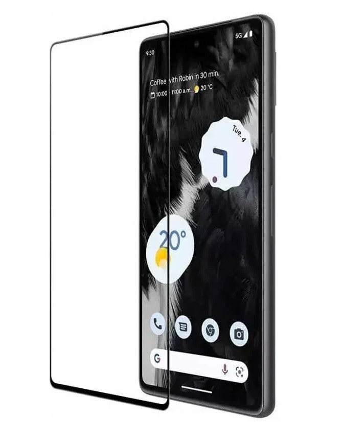

Защитное стекло на Google Pixel 7, черное, X-CASE