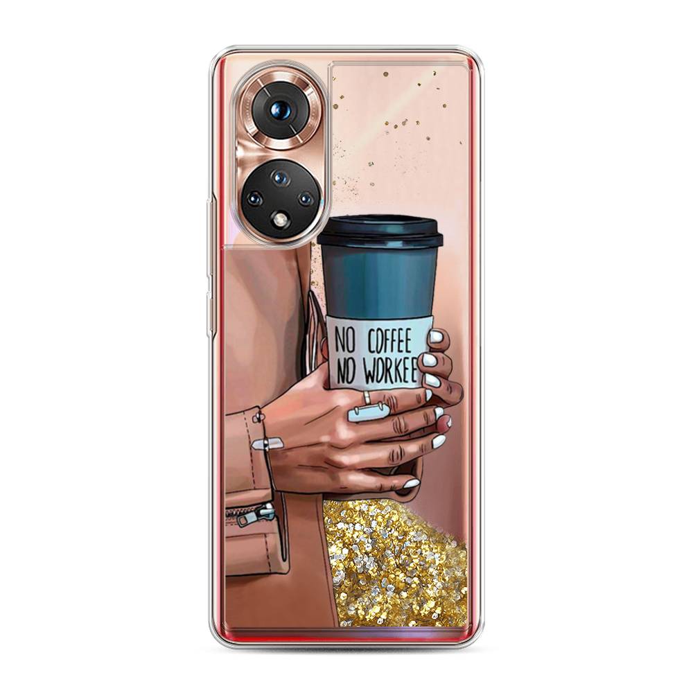 

Чехол Awog на Huawei Nova 9 "No coffee", Коричневый;серый, 6106190-1