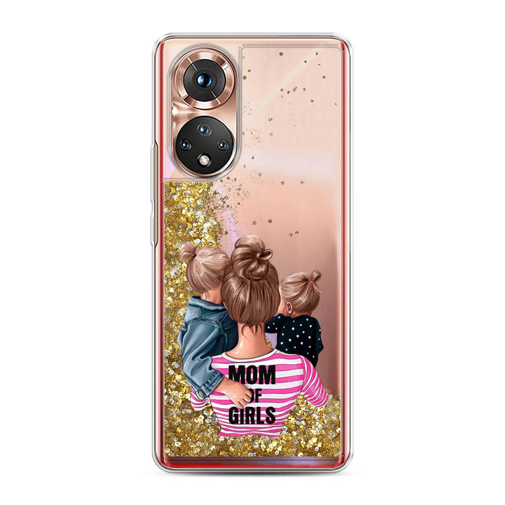 

Чехол Awog на Huawei Nova 9 "Mom of Girls", Синий;розовый;черный, 6106190-1