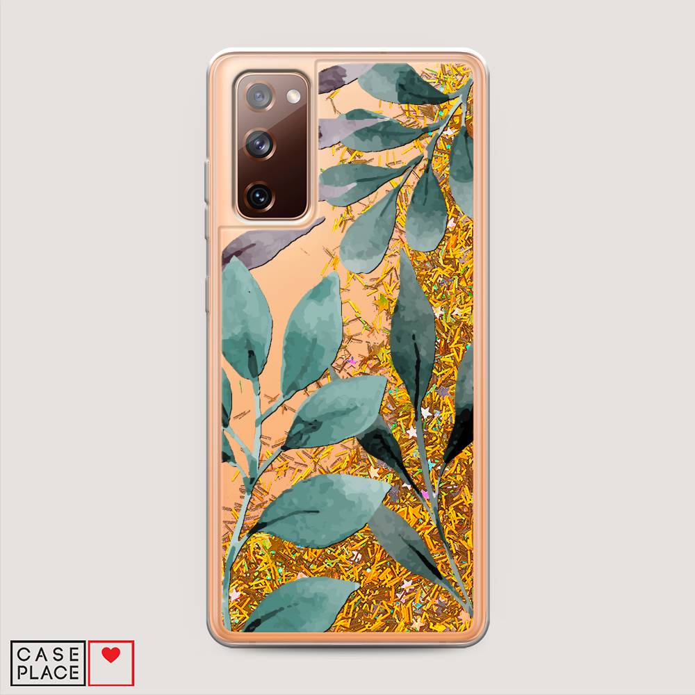 

Чехол Awog на Samsung Galaxy S20 FE / Самсунг S20 FE "Листы цветов", 2101390-1
