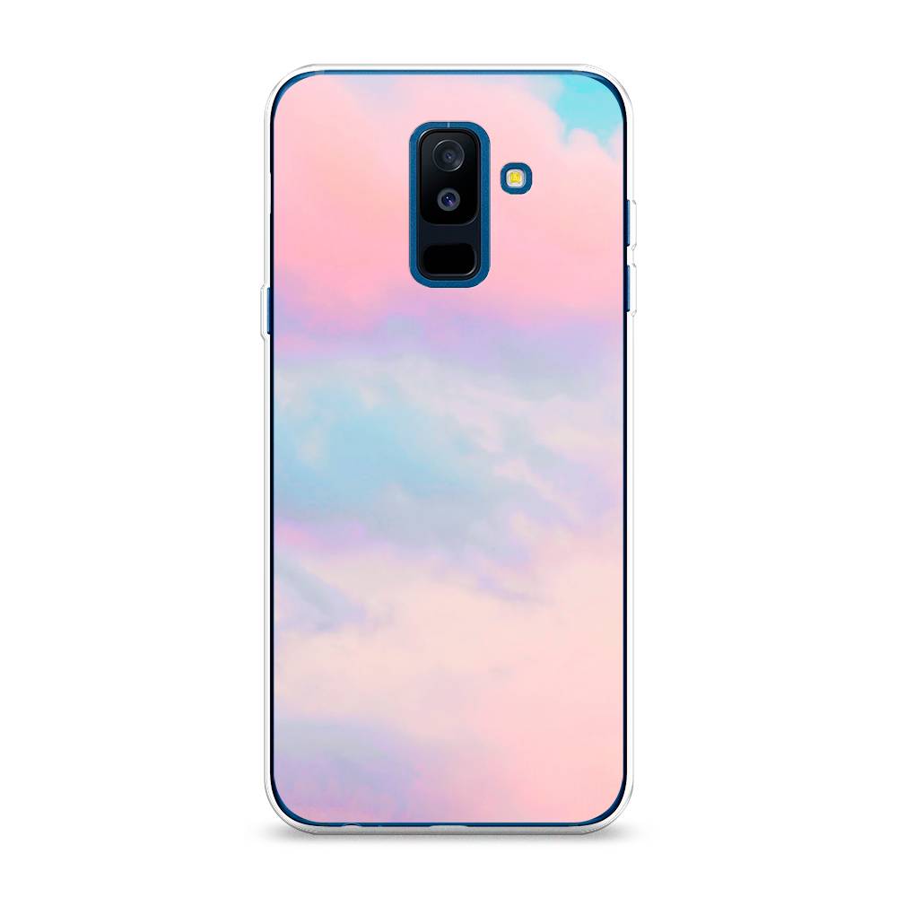 

Чехол Awog на Samsung Galaxy A6 + "Розовые облака", Розовый;фиолетовый, 26050-3