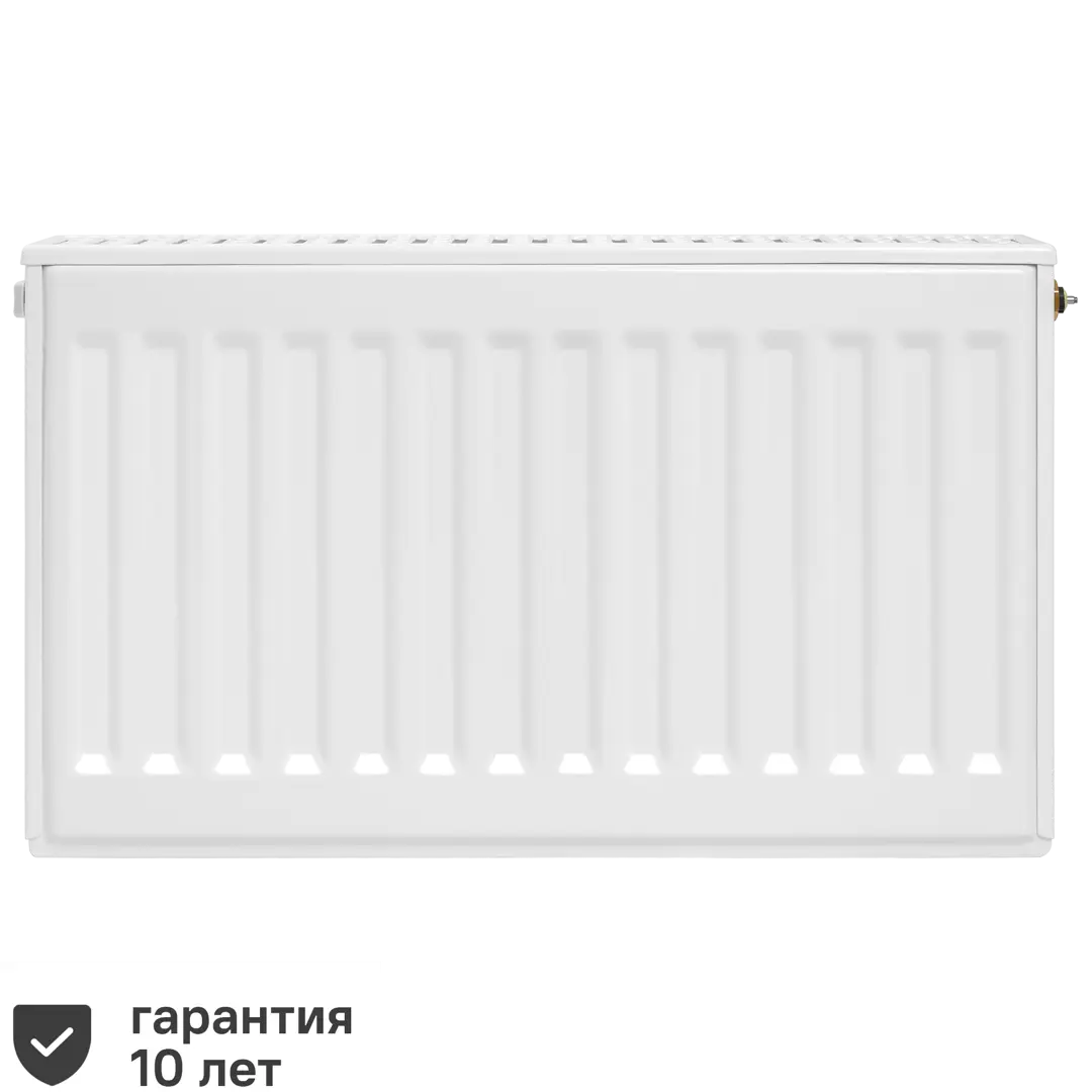 

Радиатор Kermi панельный 22 300х500 мм нижнее правое подключение сталь цвет белый