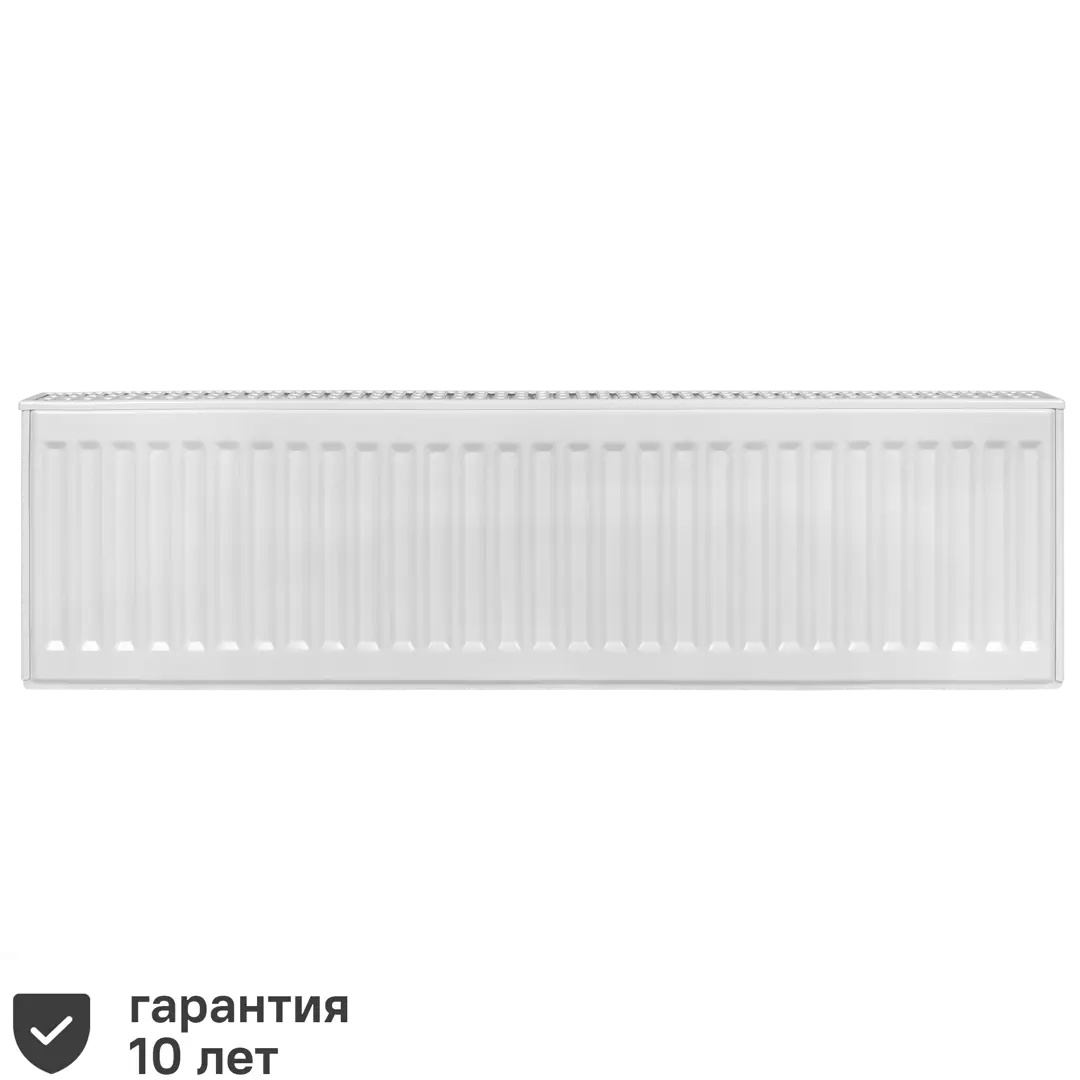 

Радиатор Kermi панельный 22 300х1600 мм боковое подключение сталь цвет белый