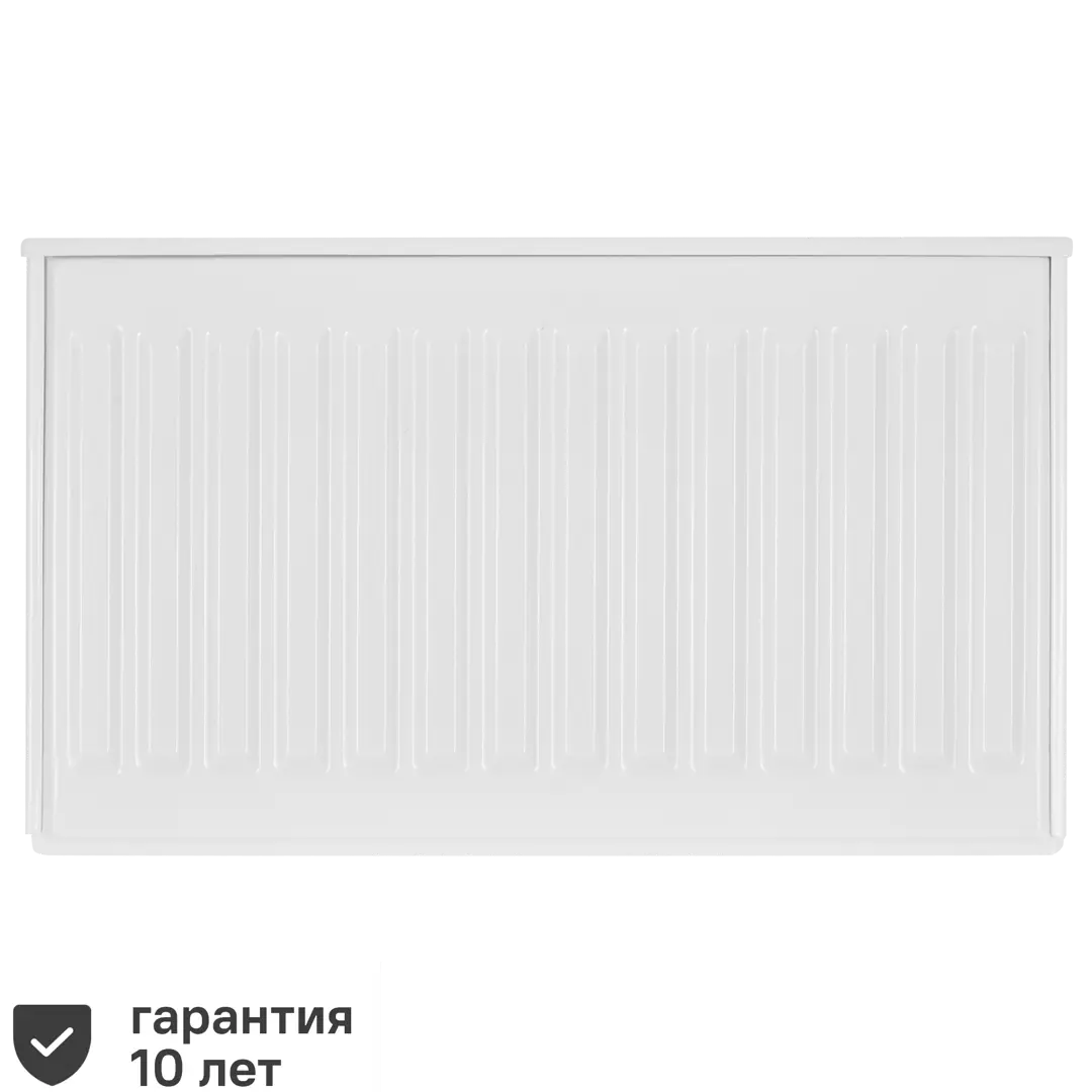 

Радиатор Kermi панельный 22 300х500 мм боковое подключение сталь цвет белый