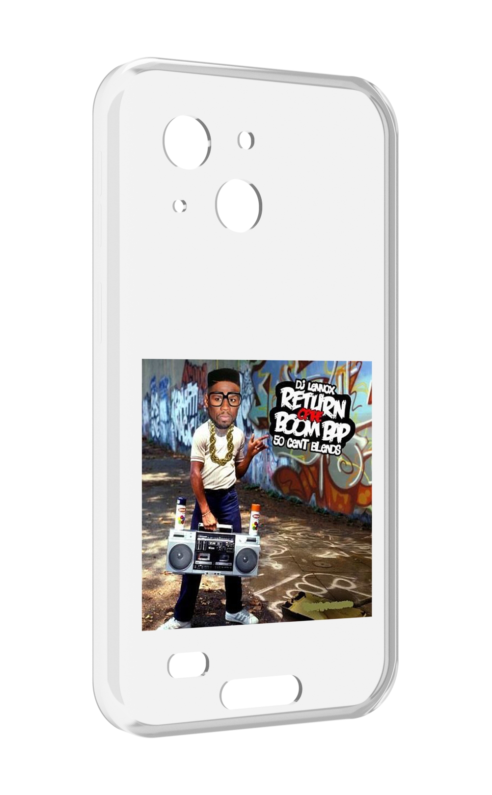 

Чехол MyPads 50 Cent & DJ Lennox - Return Of The Boom Bap для Oukitel WP20 / WP20 Pro, Прозрачный, Tocco