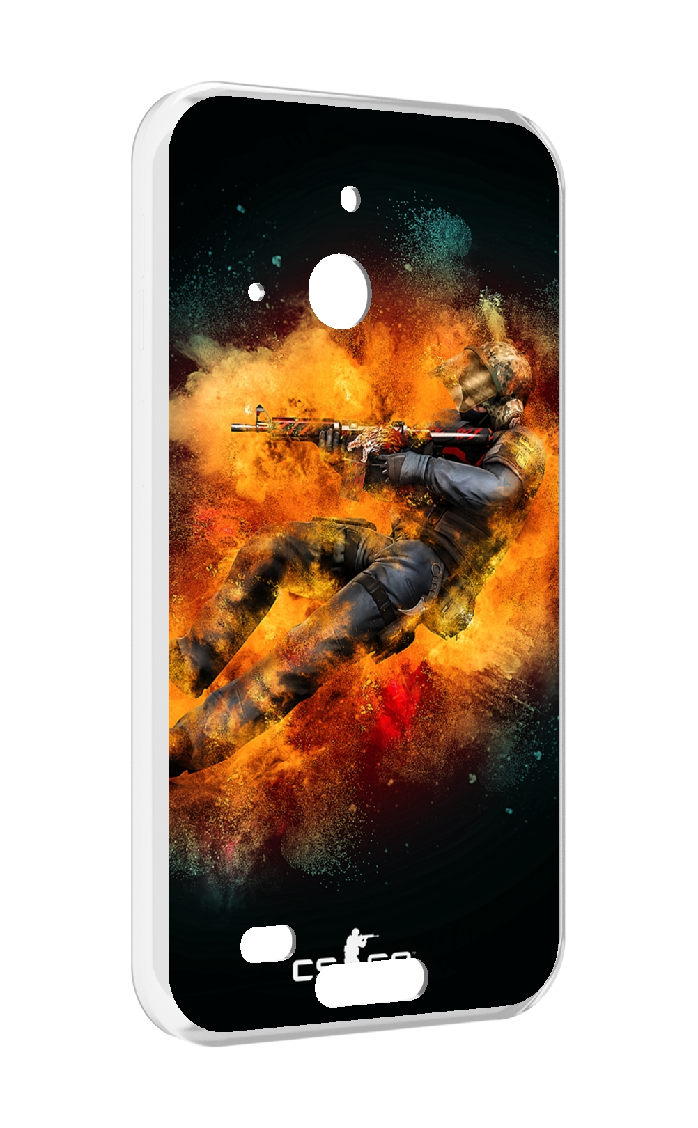 

Чехол MyPads CS-go Контр-террорист для Oukitel WP20 / WP20 Pro, Прозрачный, Tocco