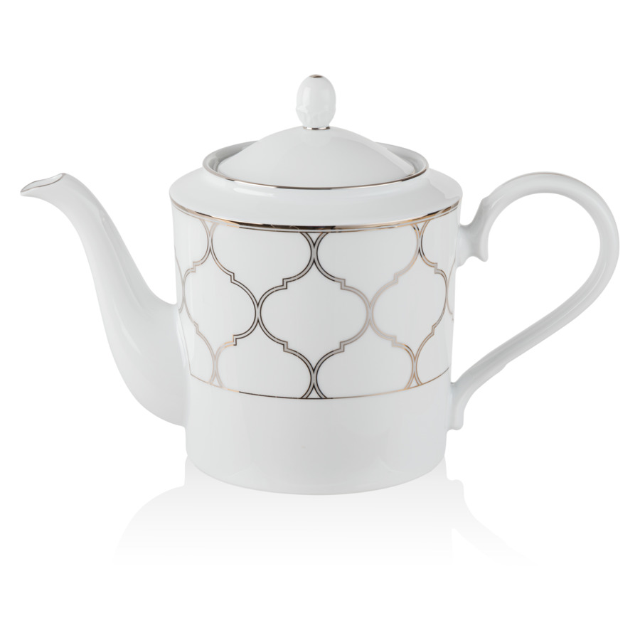 Чайник Noritake Царский дворец, платиновый кант 1,5 л