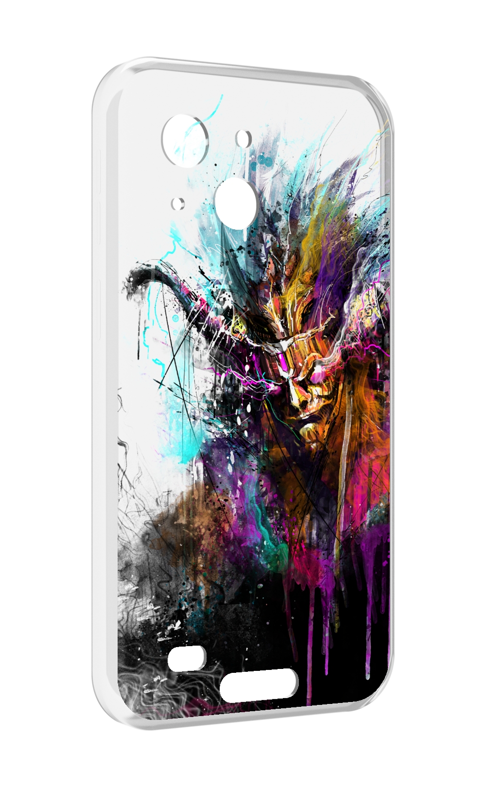 

Чехол MyPads яркий дьявол для Oukitel WP20 / WP20 Pro, Прозрачный, Tocco