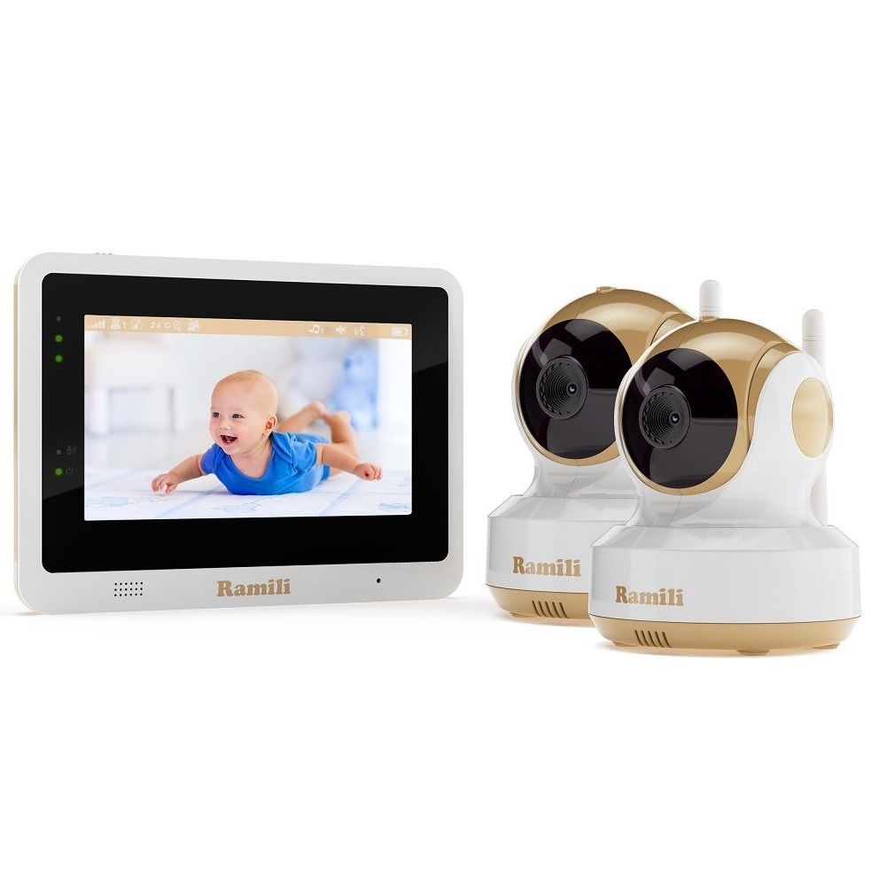Видеоняня с двумя камерами Ramili Baby RV1500X2