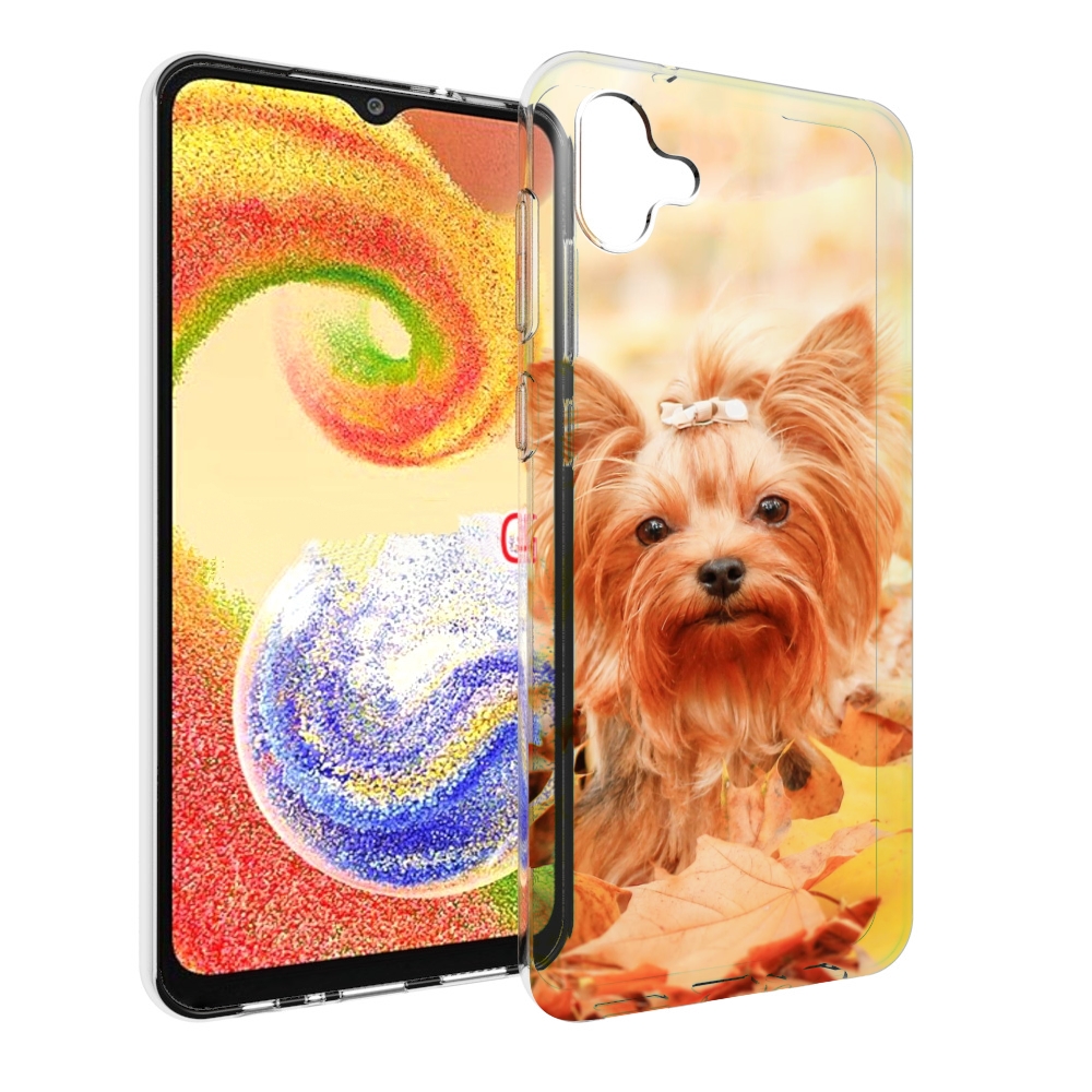 

Чехол MyPads еркширдскии терьер иорк для Samsung Galaxy A04, Прозрачный, Tocco