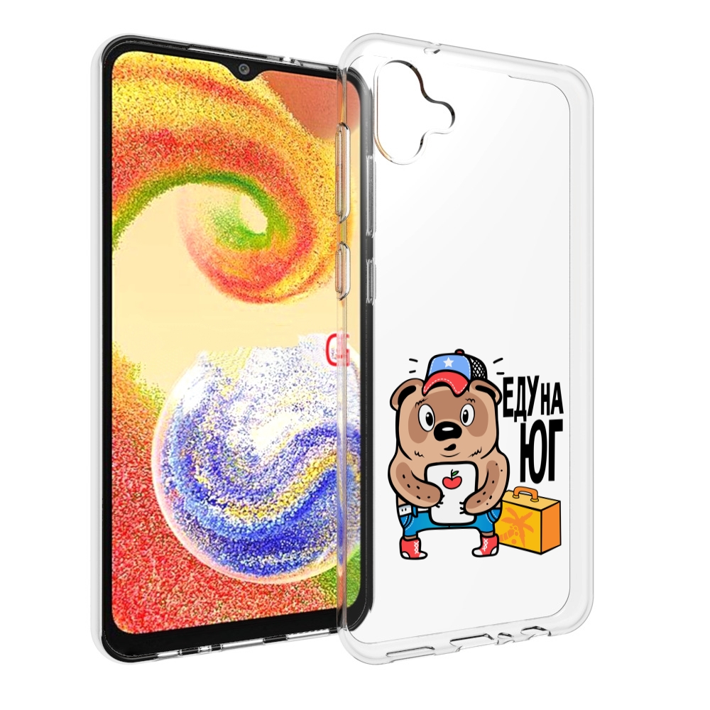 

Чехол MyPads еду-на-юг для Samsung Galaxy A04, Прозрачный, Tocco
