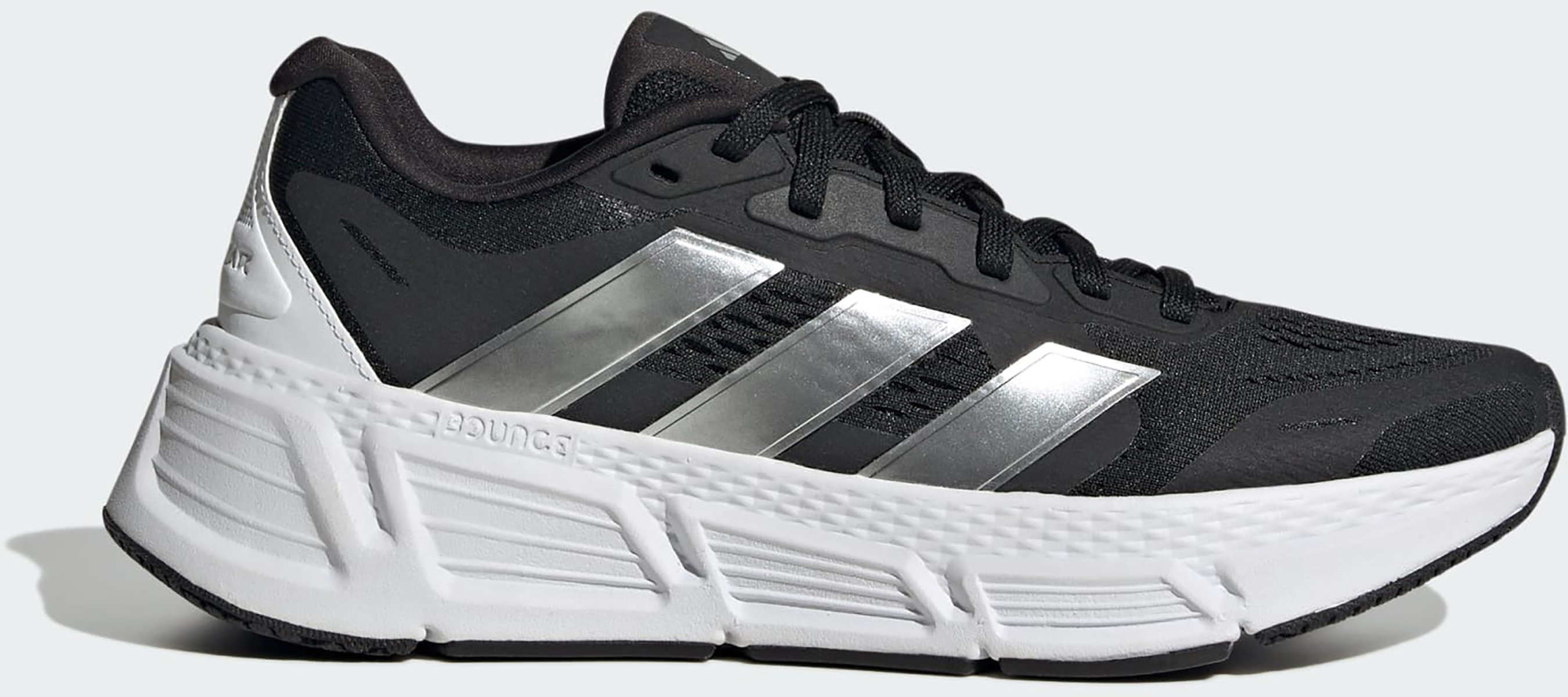 

Кроссовки женские Adidas Questar 2 W черные 6 UK, Черный, Questar 2 W