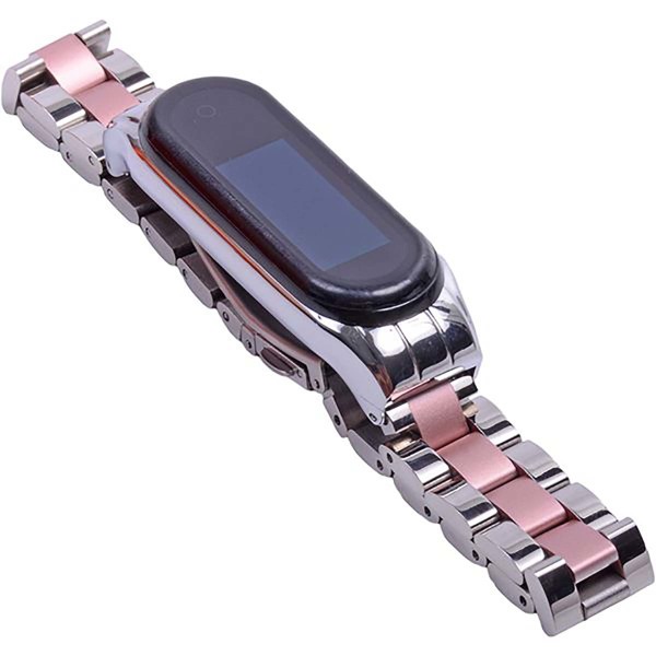 

Ремешок для Xiaomi Mi Band 4 Чехольчикофф металлический Вид 3 Розовый, для Xiaomi Mi Band 4 металлический Вид 3 Розовый