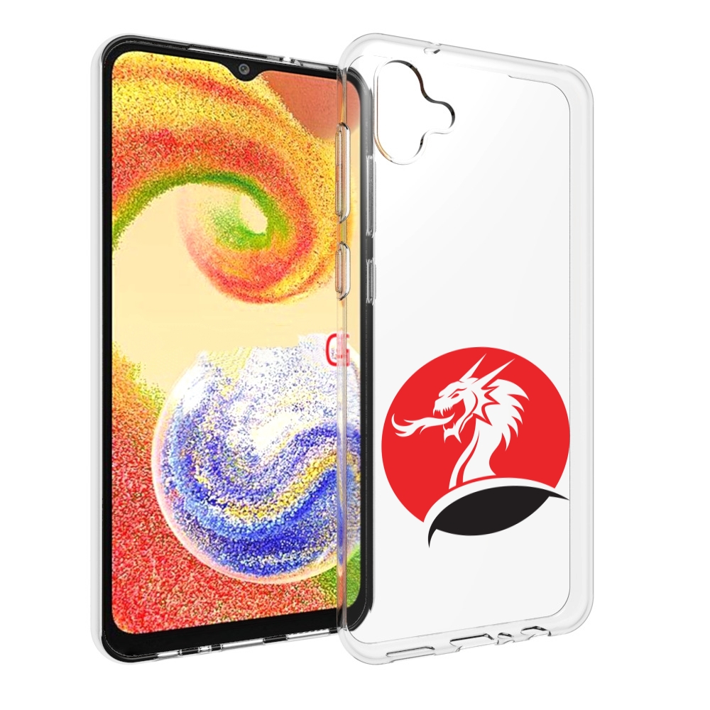 

Чехол MyPads дракон-рисунок для Samsung Galaxy A04, Прозрачный, Tocco