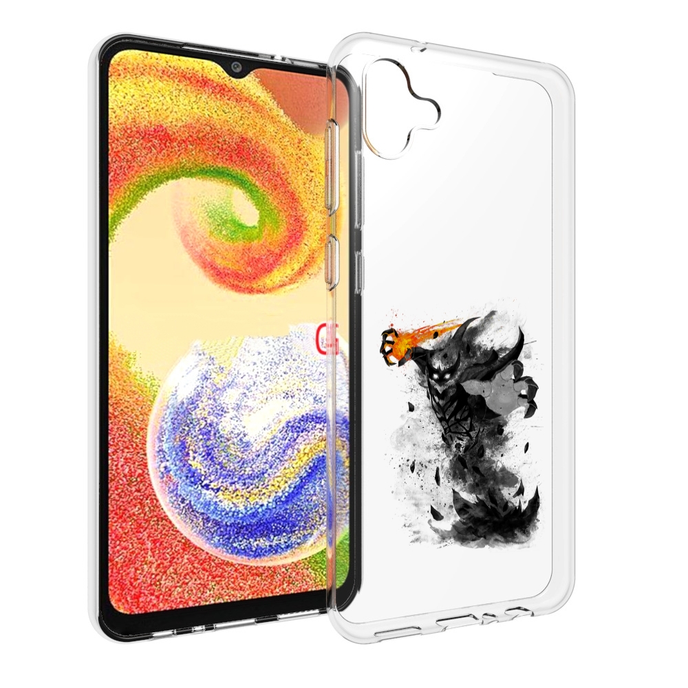 

Чехол MyPads nevermore черно белый для Samsung Galaxy A04, Прозрачный, Tocco