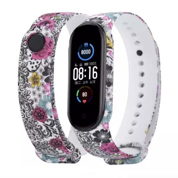 

Ремешок для Xiaomi Mi Band 5 Чехольчикофф TPU Вид 6 12, для Xiaomi Mi Band 5 TPU Вид 6 12
