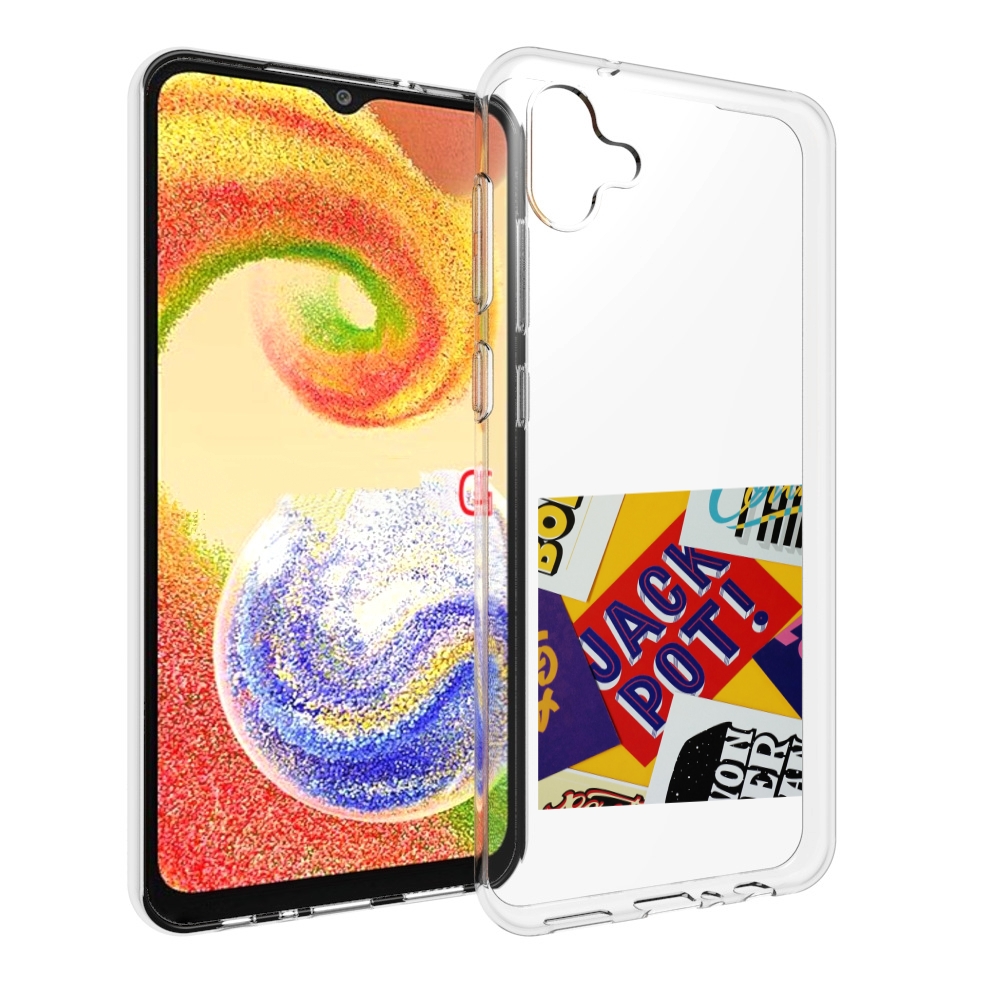

Чехол MyPads джекпот для Samsung Galaxy A04, Прозрачный, Tocco