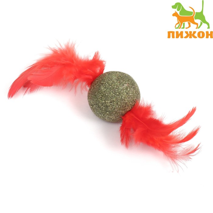 

Игрушка для кошек Пижон Кошачья стрела, прессованная кошачья мята, 3,2 см