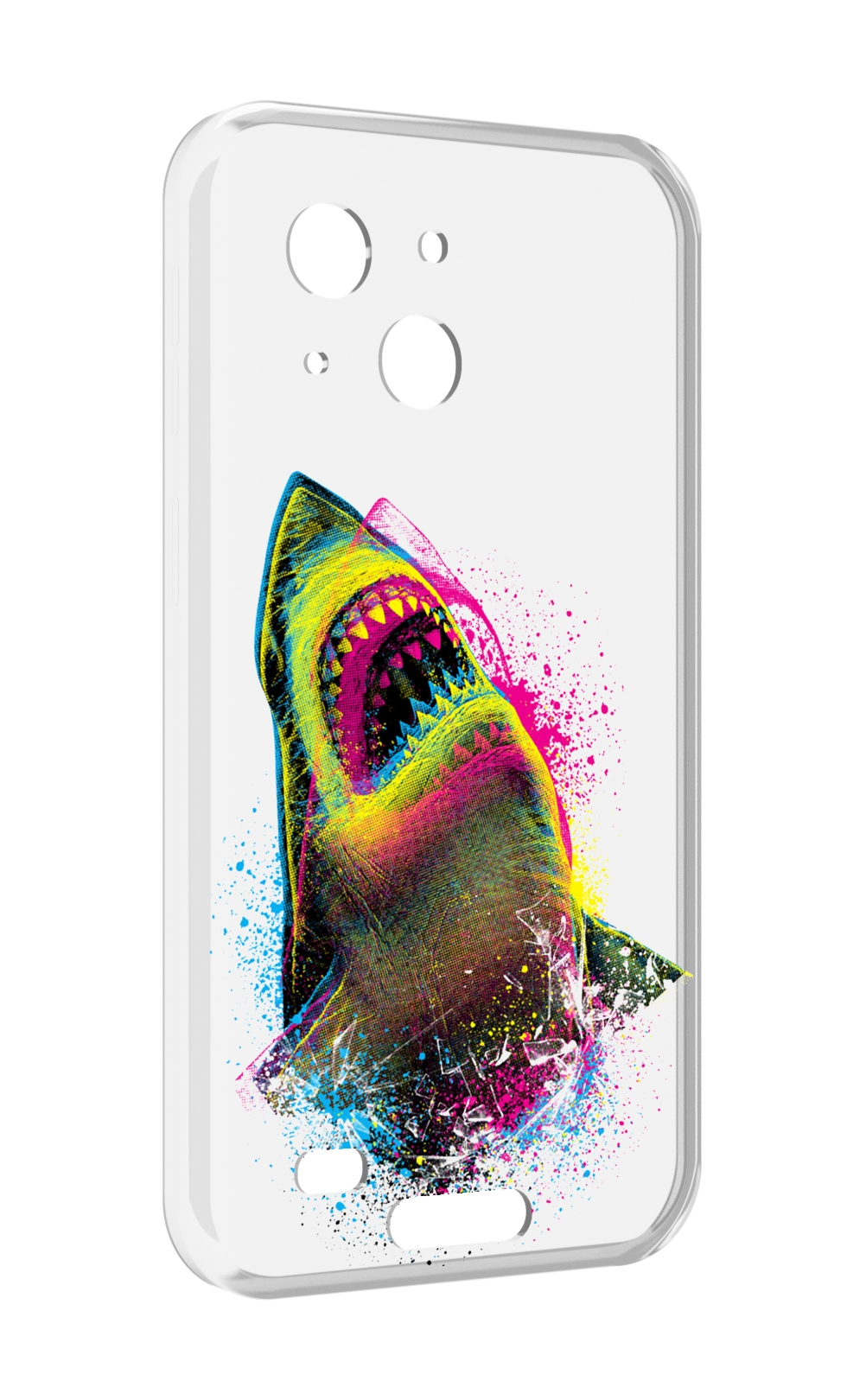 

Чехол MyPads челюсти-2 для Oukitel WP20 / WP20 Pro, Прозрачный, Tocco