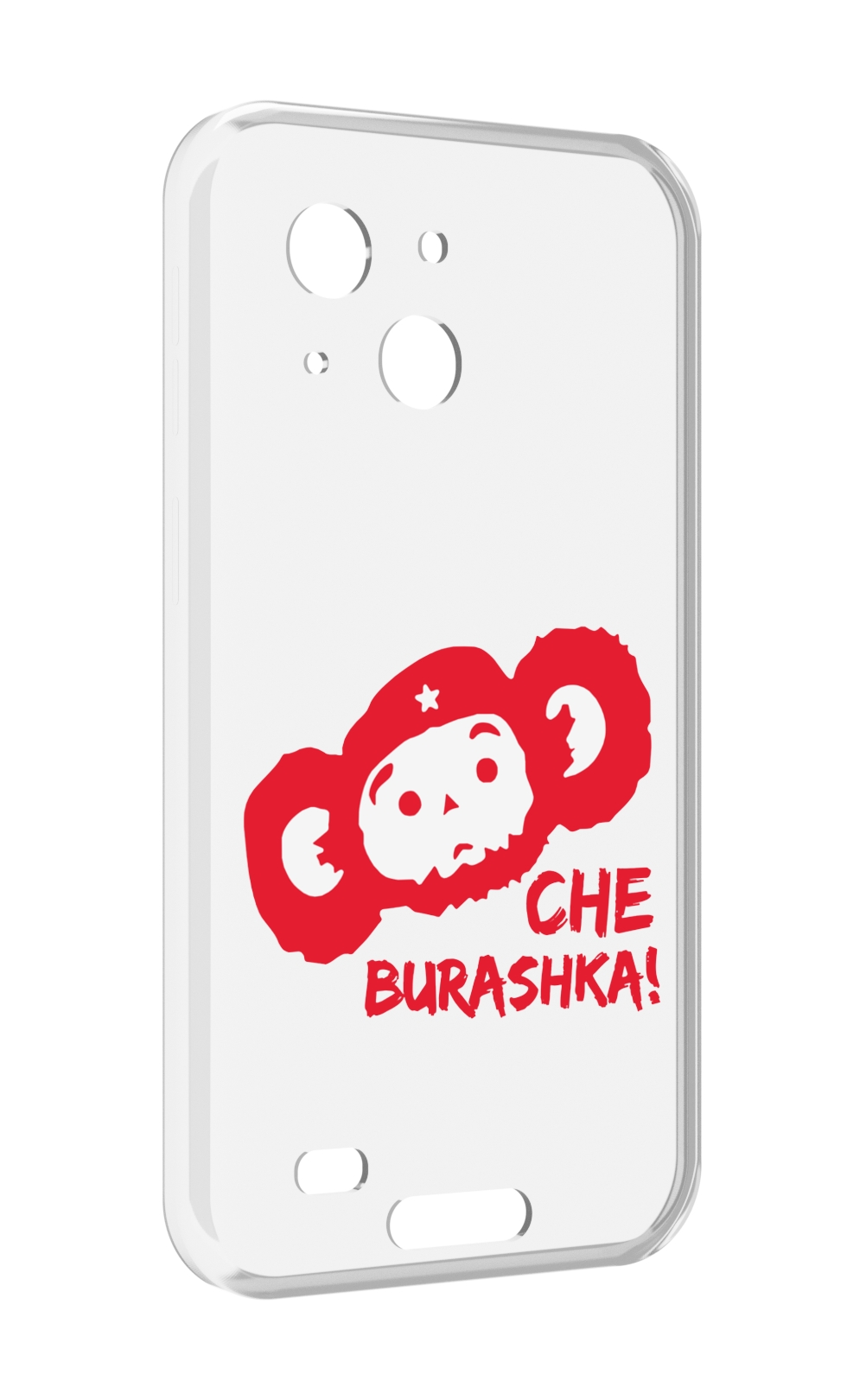 

Чехол MyPads чебурашка для Oukitel WP20 / WP20 Pro, Прозрачный, Tocco