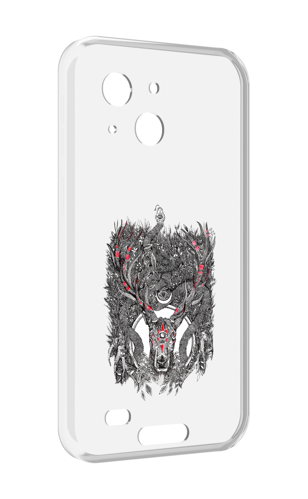 

Чехол MyPads Дизайнерские_676 для Oukitel WP20 / WP20 Pro, Прозрачный, Tocco