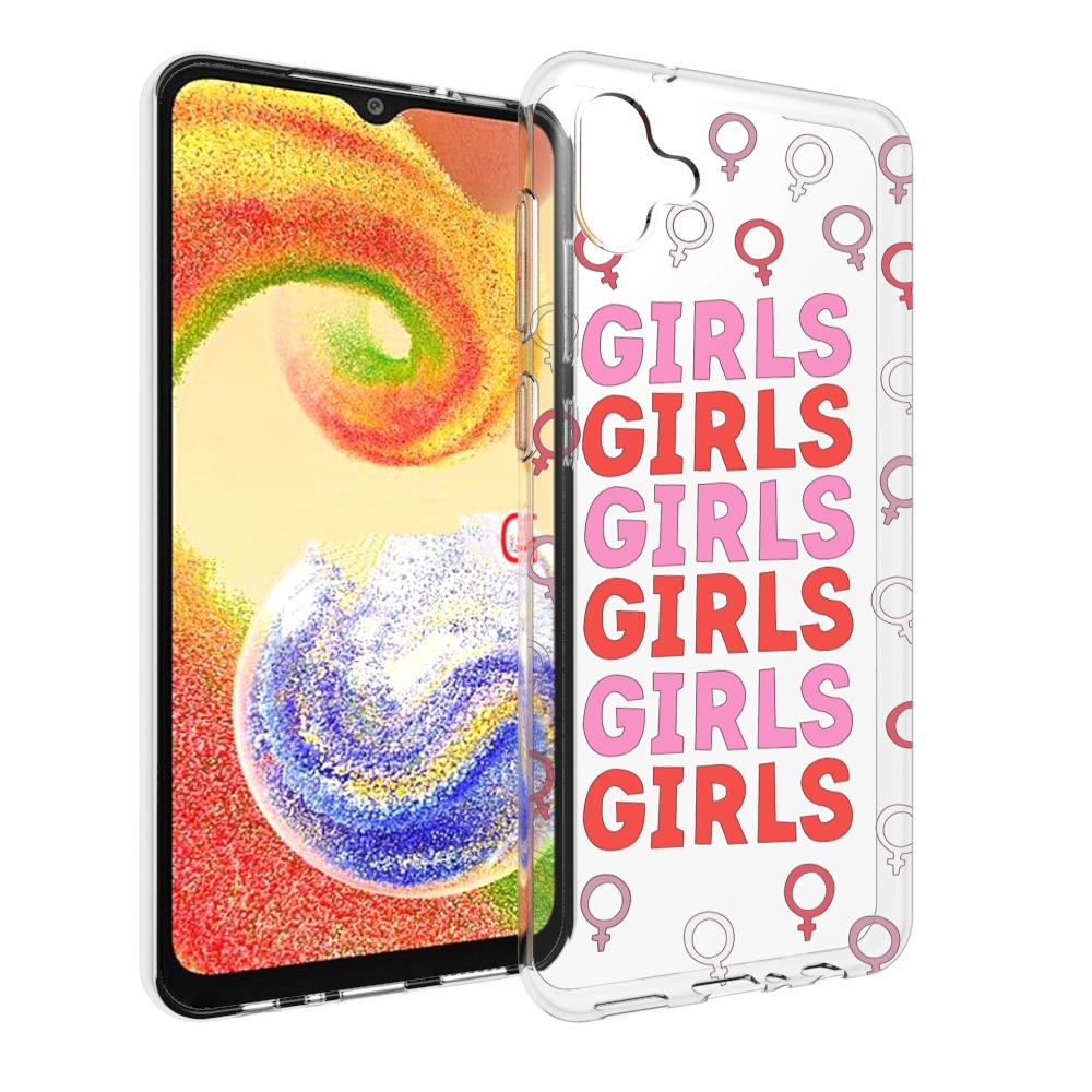 

Чехол MyPads девушки!!! женский для Samsung Galaxy A04, Прозрачный, Tocco