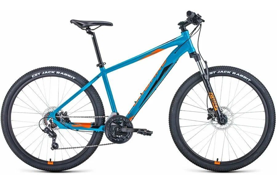

Велосипед FORWARD Apache 27,5 3.0 (2021), горный (взрослый), рама: 19", колеса: 27.5", чер