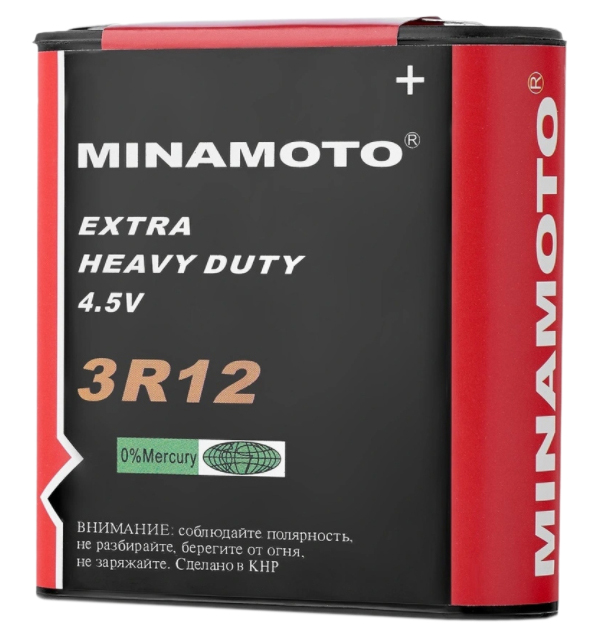 

Minamoto батарейка 3R12 1/shrink 600