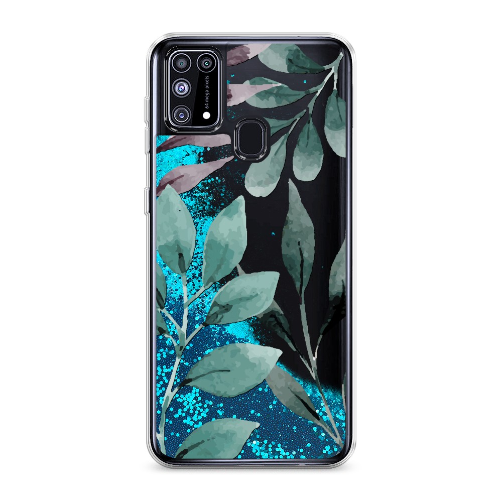 

Чехол Awog на Samsung Galaxy M31 / Самсунг M31 "Листы цветов", 2100793-1