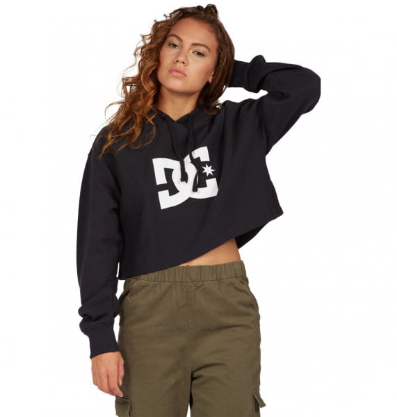 

Толстовка женская DC SHOES ADJFT03014 черная XL, ADJFT03014