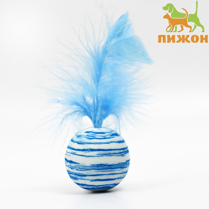 

Игрушка для кошек Пижон Водоворот 4,2 см, голубая