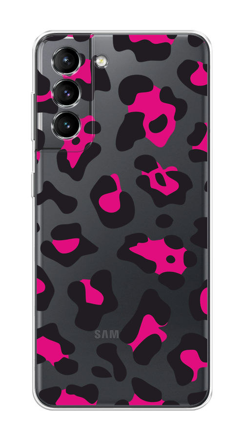 

Чехол на Samsung Galaxy S21 "Pink cow spots", Черный;розовый, 2101850-1