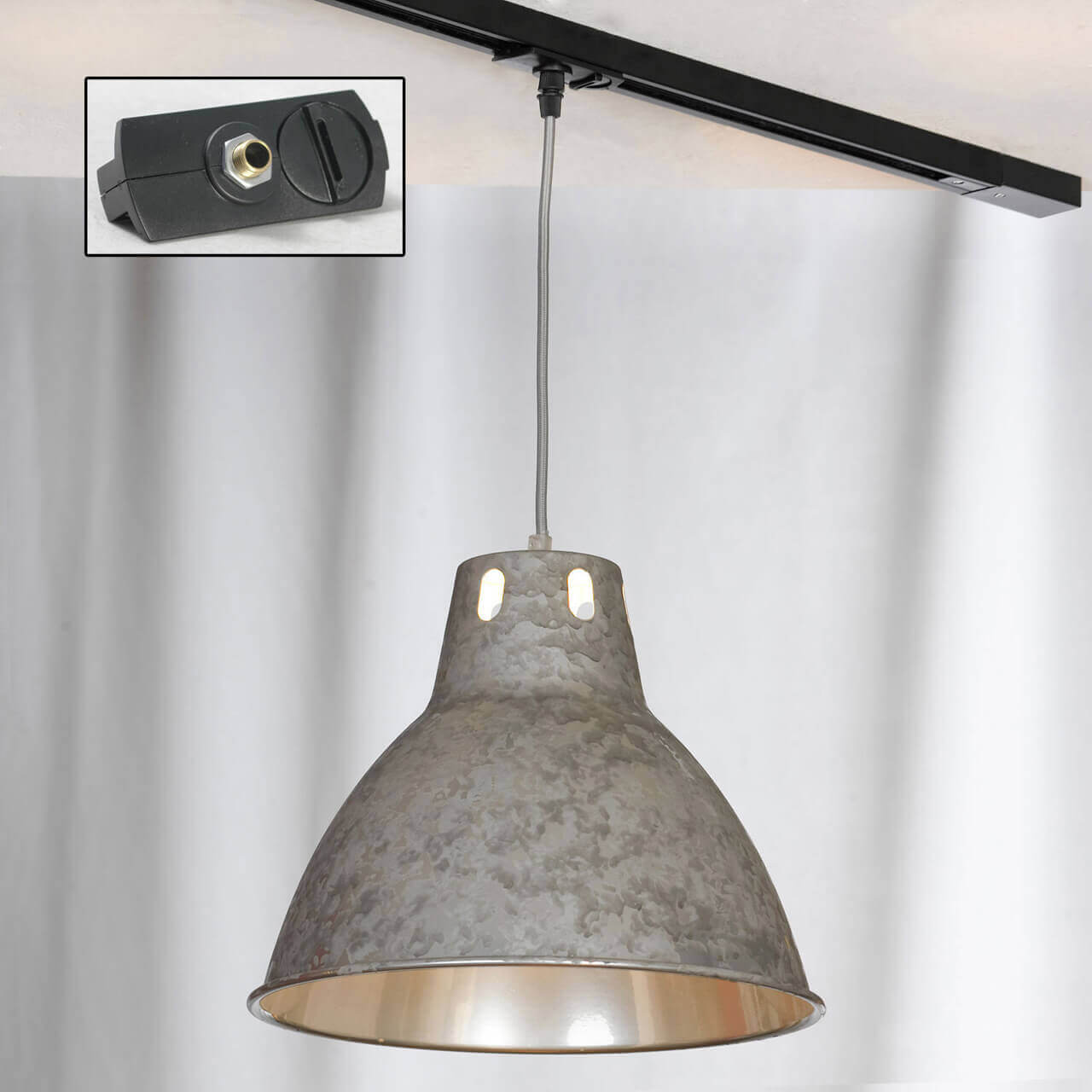 фото Трековый однофазный светильник lussole track lights lsp-9503-tab