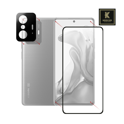 

Бронекит 2 стекла для Xiaomi 11T и 11T Pro Krieger (1 дисплей + 1 камера), 2 для Xiaomi 11T и 11T Pro (1 дисплей + 1 камера)
