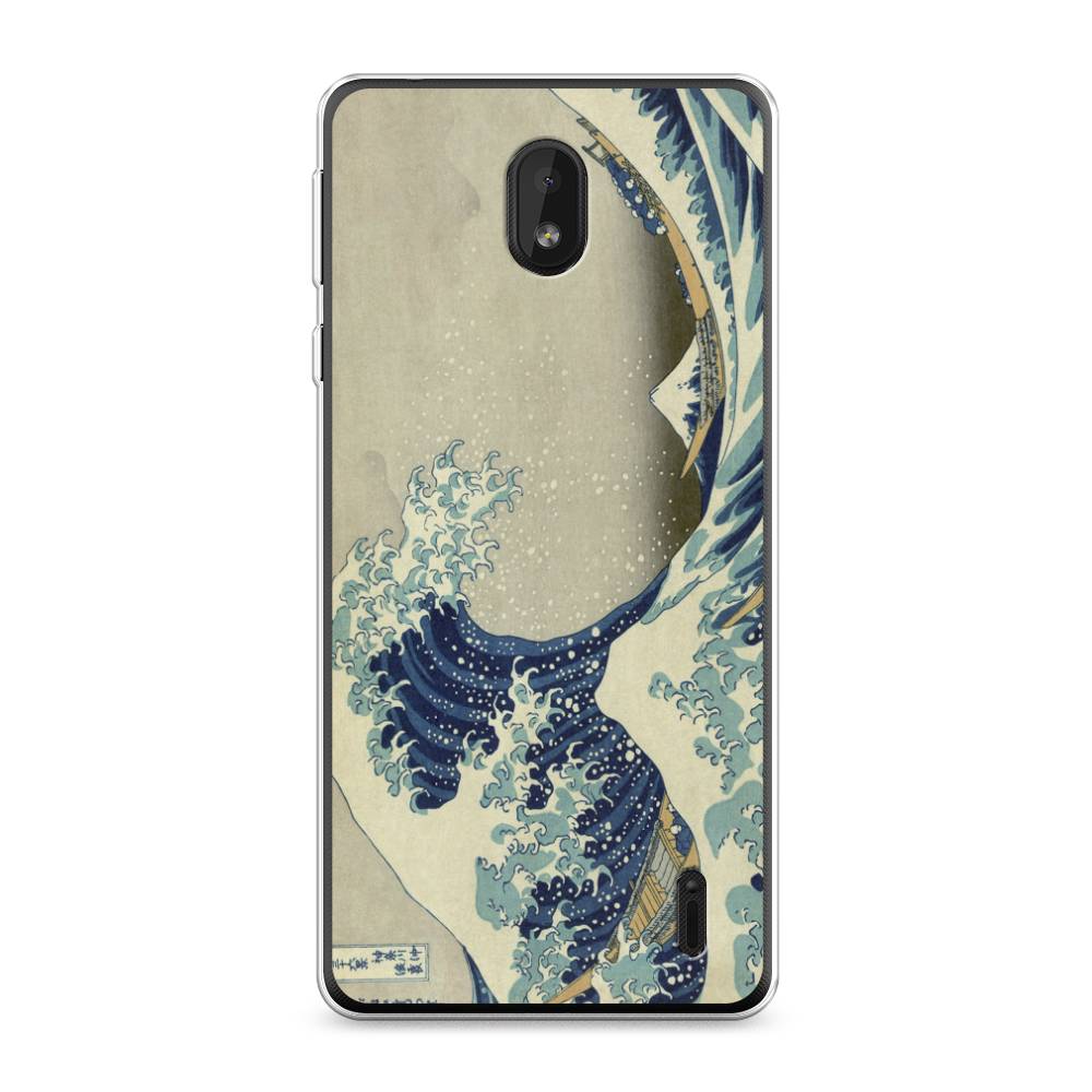 

Чехол Awog на Nokia 1 Plus / Нокиа 1 Plus "Большая волна в Канагаве", 122750-9