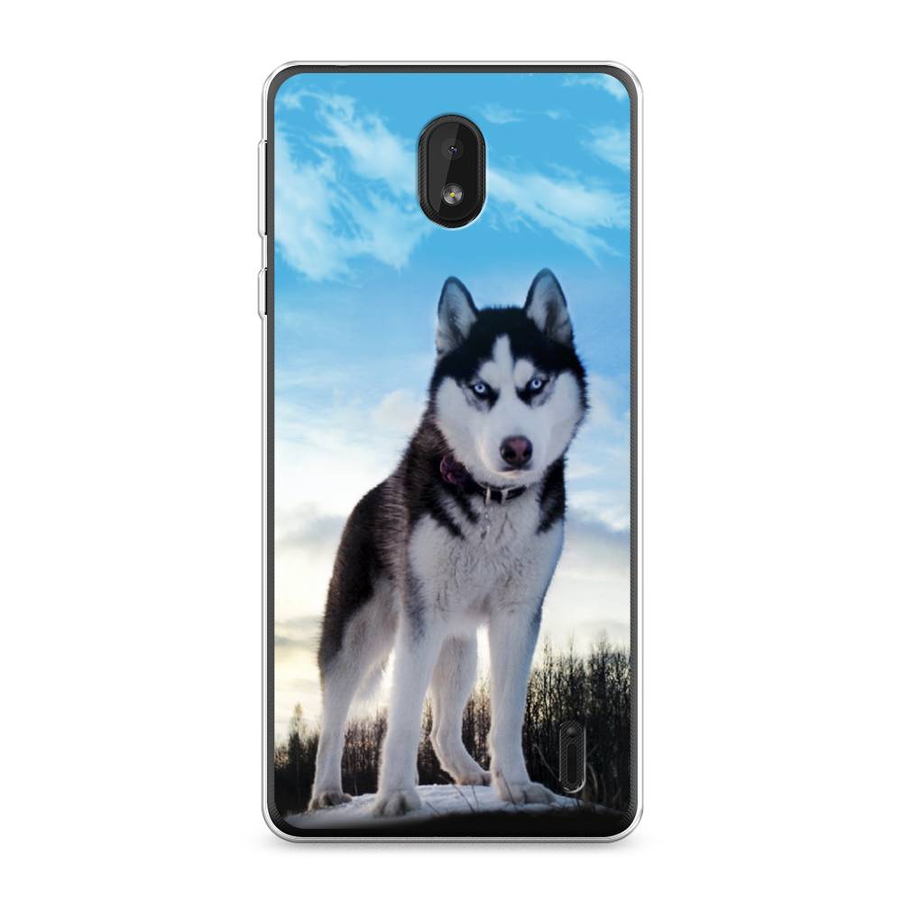 

Чехол Awog на Nokia 1 Plus / Нокиа 1 Plus "Хаски 3", 122750-2