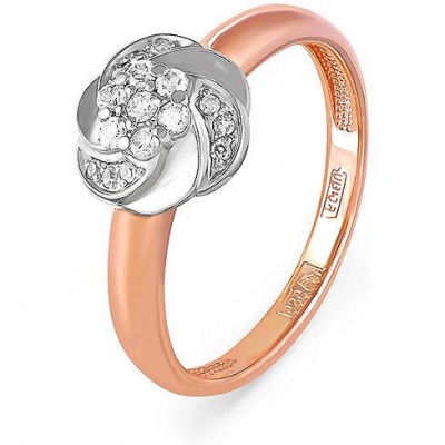 

Кольцо из красного золота с бриллиантом р. 16 Kabarovsky 1-0327-1000, 1-0327-1000