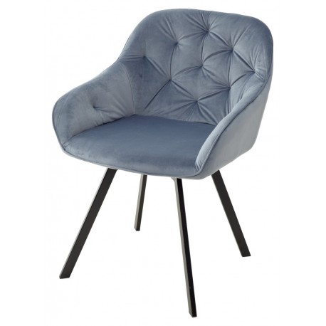 

Стул GALE BLUVEL-06 BLUE поворот.360 град., велюр