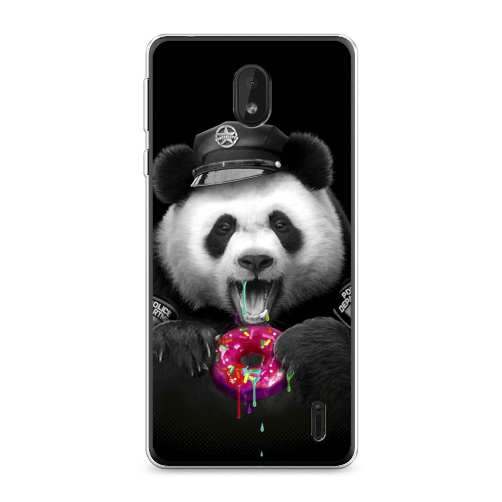 

Чехол Awog на Nokia 1 Plus / Нокиа 1 Plus "Панда police", 122750-2