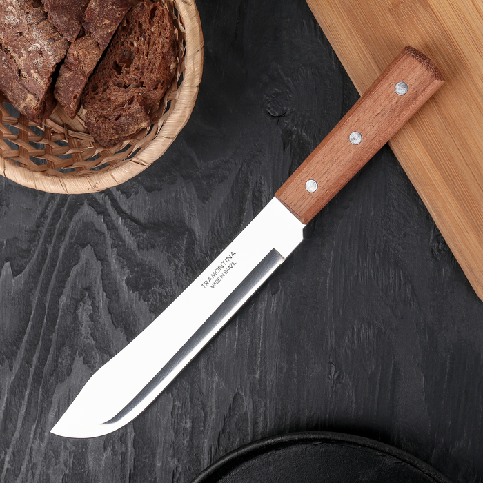 фото Нож кухонный для мяса universal, лезвие 20 см, сталь aisi 420 tramontina
