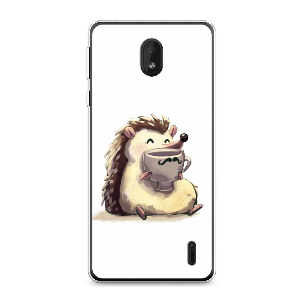 

Чехол Awog на Nokia 1 Plus / Нокиа 1 Plus "Еж кофеман", 122750-10