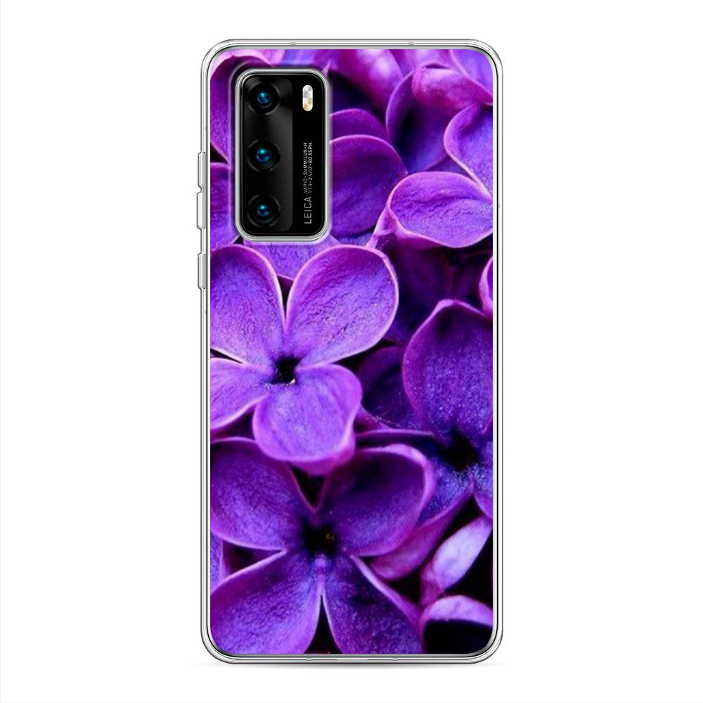 

Чехол Awog "Сирень крупная" для Huawei P40, 610850-8