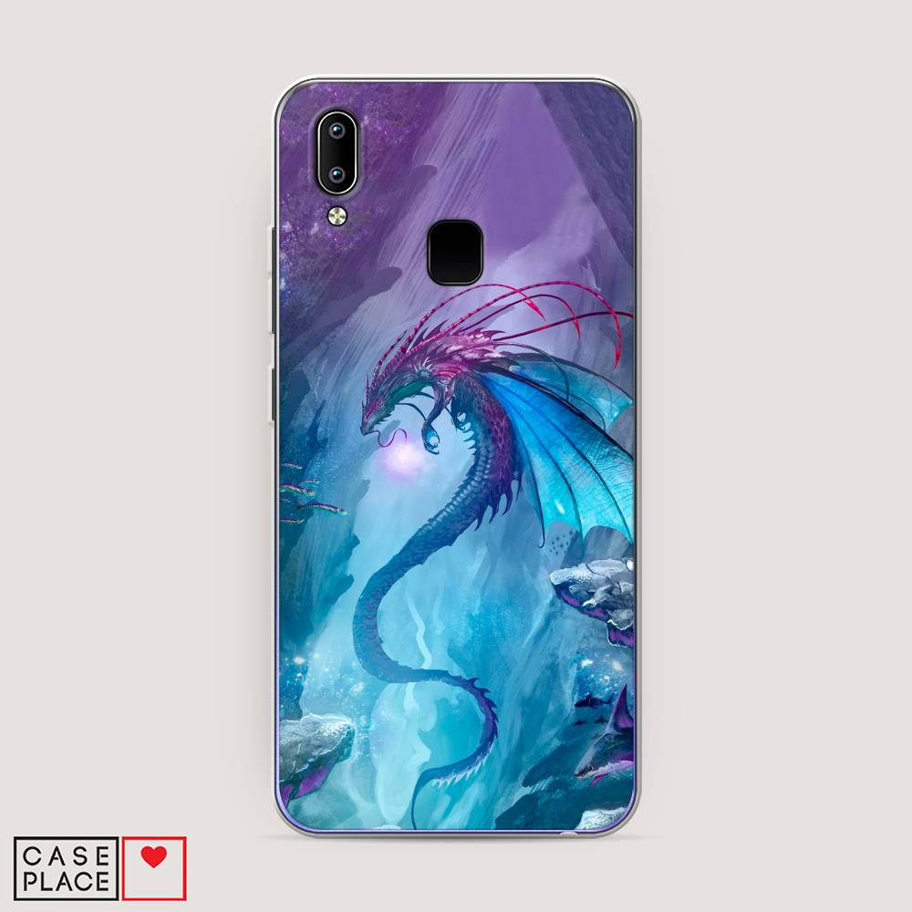 

Чехол Awog на Realme Q3 "Водный дракон", Разноцветный, 256450-2