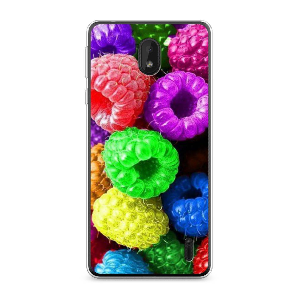 

Чехол Awog "Разноцветная малина" для Nokia 1 Plus, 122750-10