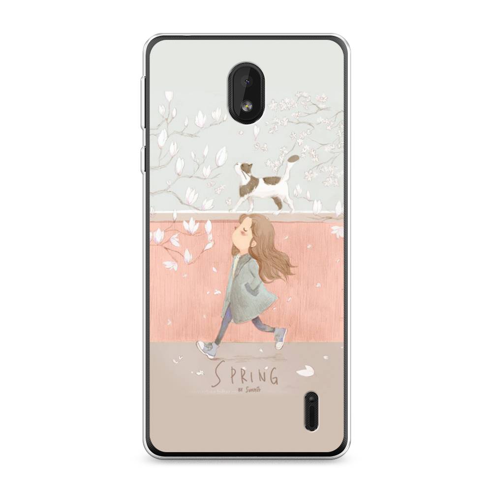 

Чехол Awog на Nokia 1 Plus / Нокиа 1 Plus "Девочка-весна", 122750-7