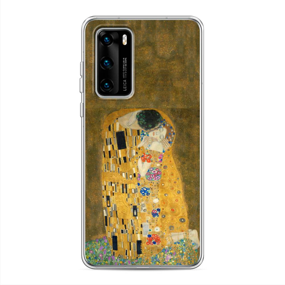 

Чехол Awog на Huawei P40 "Поцелуй Гюстава Климта", Желтый;коричневый, 610850-9