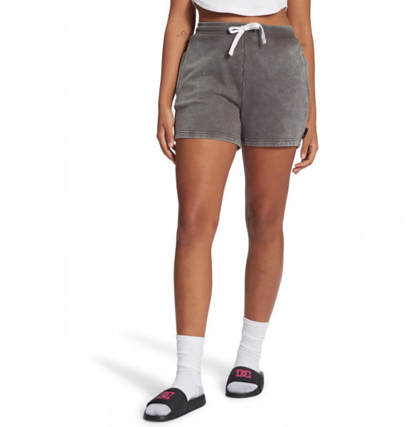 

Шорты женские DC SHOES ADJFB03009 серые XS, Серый, ADJFB03009