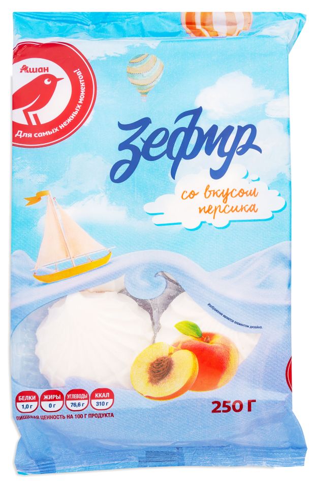 

Зефир АШАН Красная птица Персик 250 г