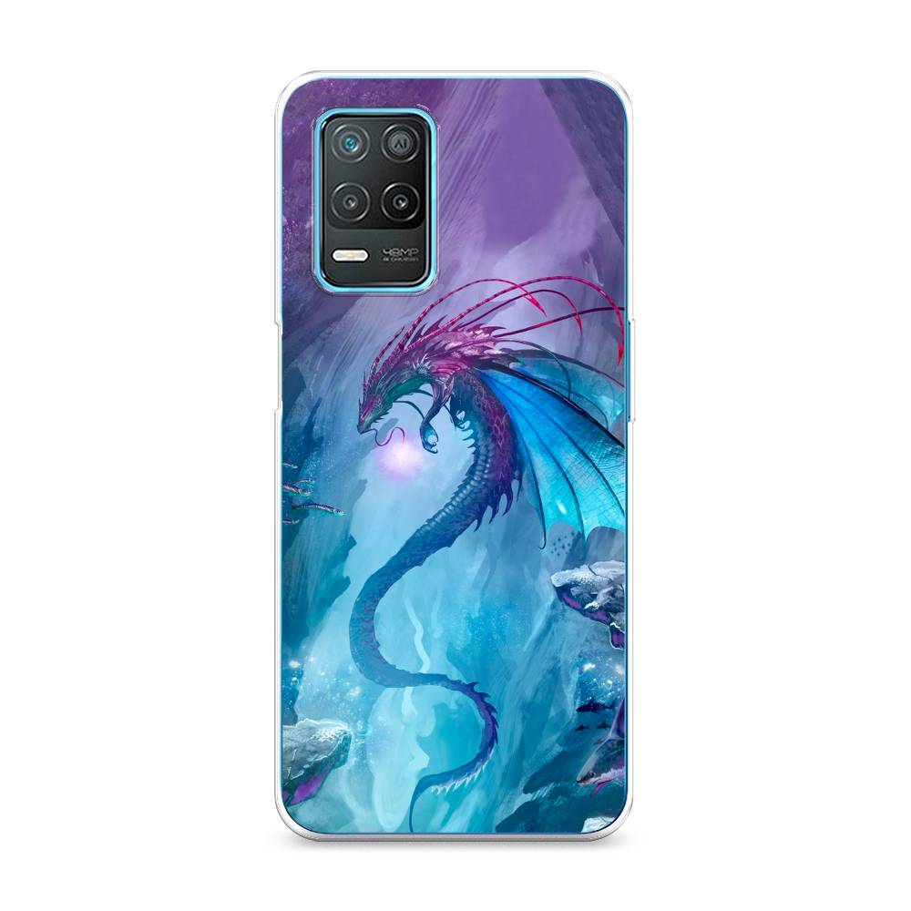 

Чехол Awog на Realme 8 5G/Narzo 30 5G "Водный дракон", Разноцветный, 257050-2